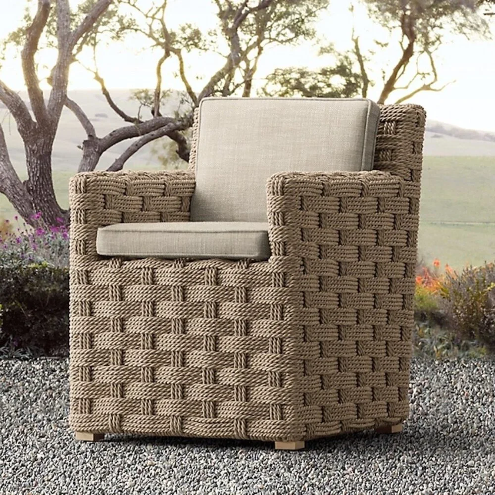 RH Restoration Hardware Rutherford Low Back Dining Chair Cover Only in Charcoal